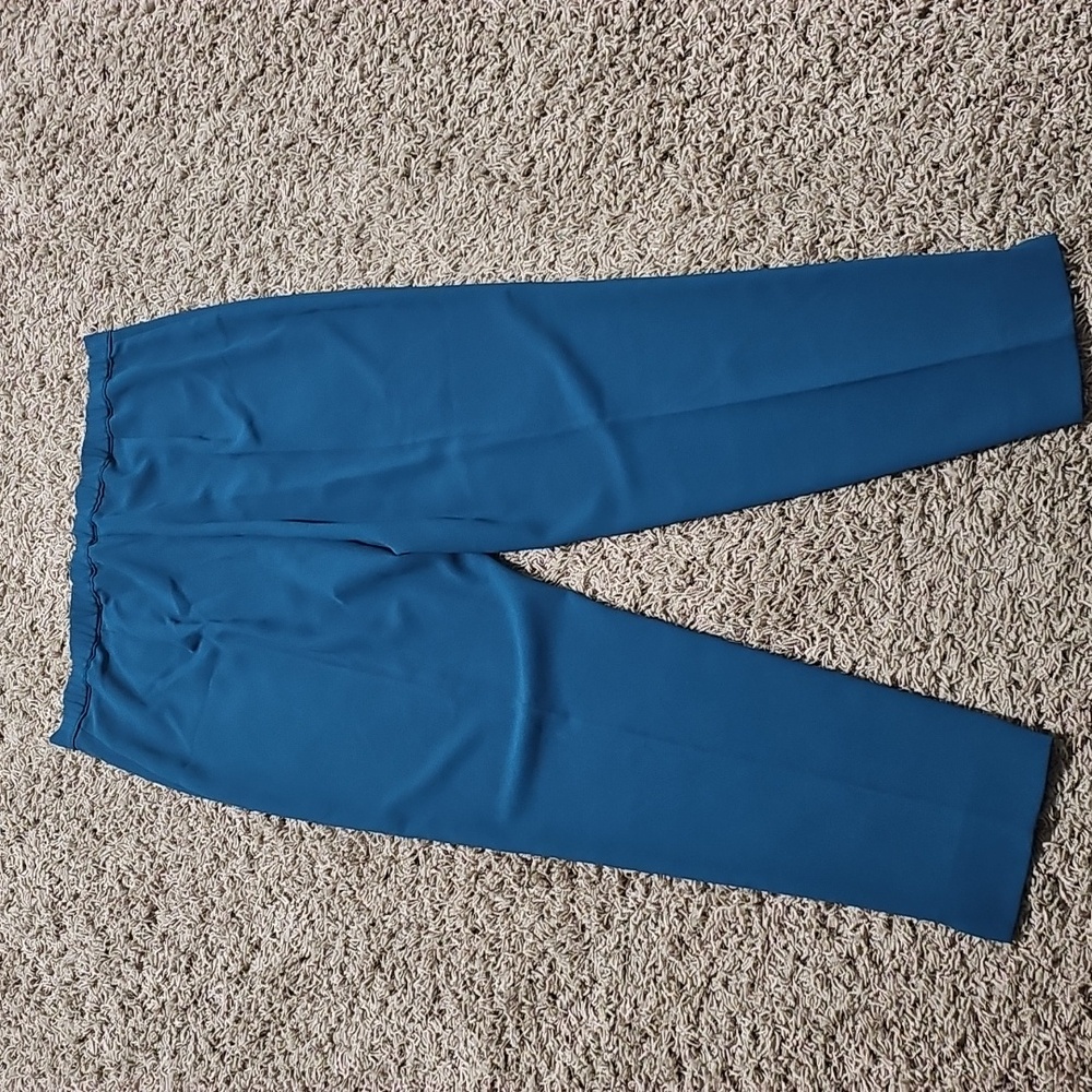 NWT Marina Rinaldi Dress Pants High Waist Super Slim 14 Slacks Ribalta - Picture 6 of 7
